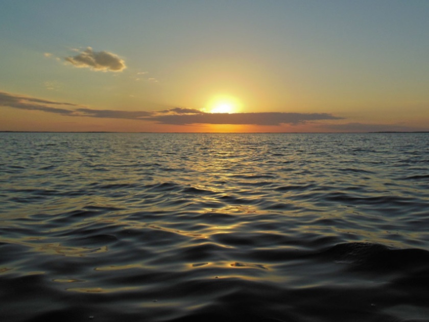 Sunset on the Everglades